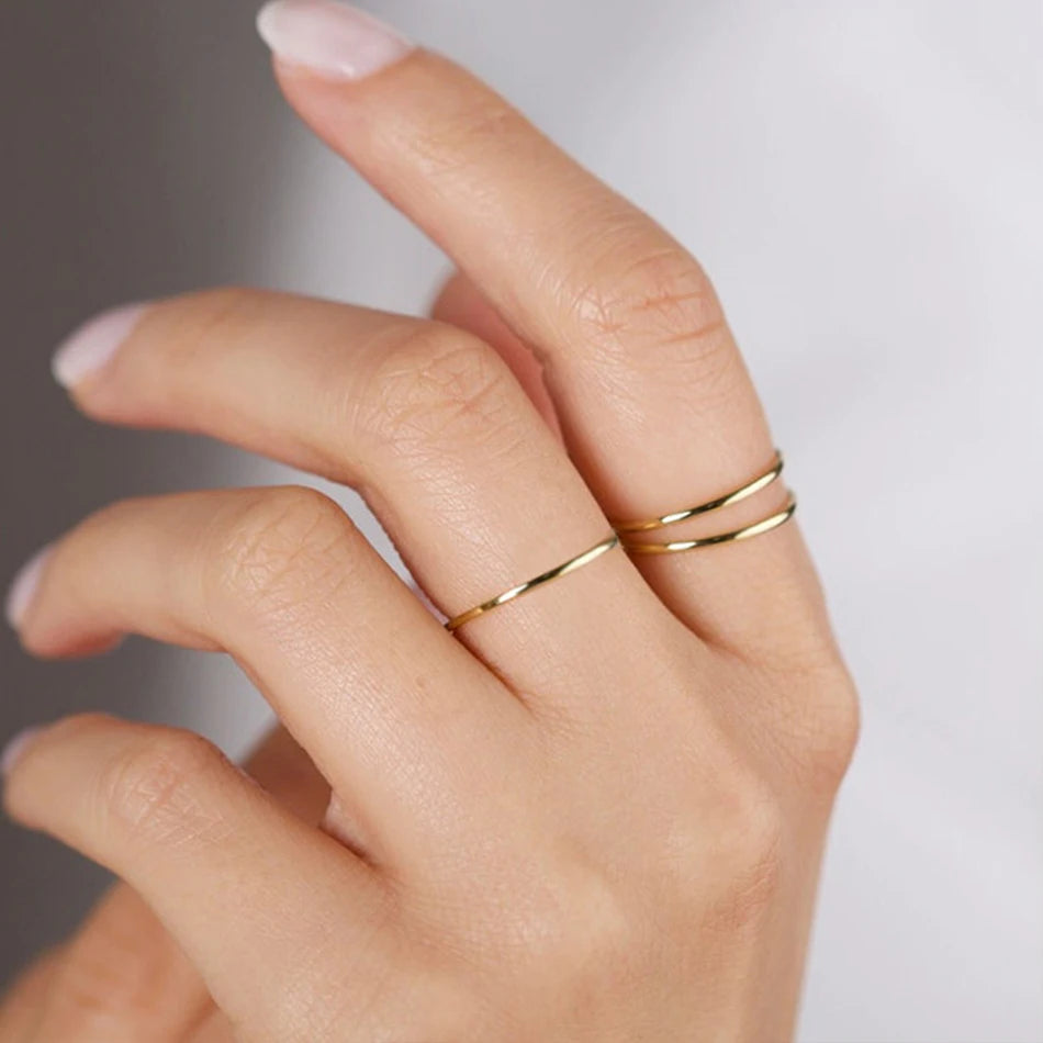 Minimalist Stacking Ring