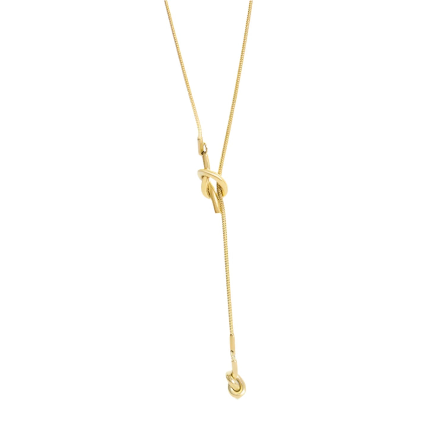Y-Shaped Cross Necklace