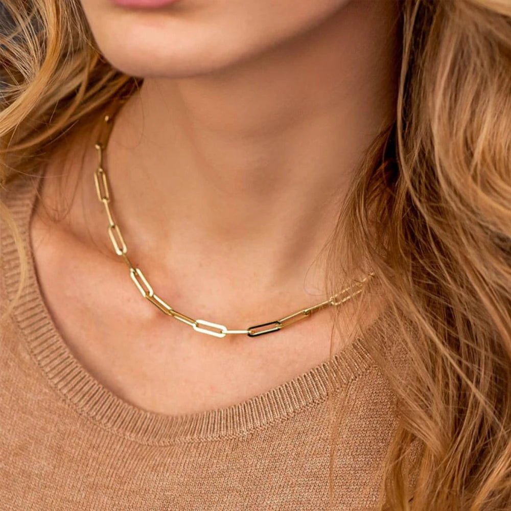 Golden Link Necklace