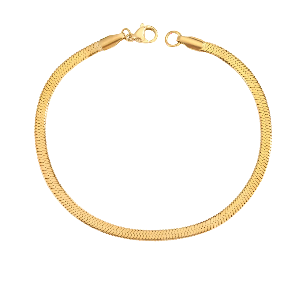 Sleek Snake Chain Bracelet