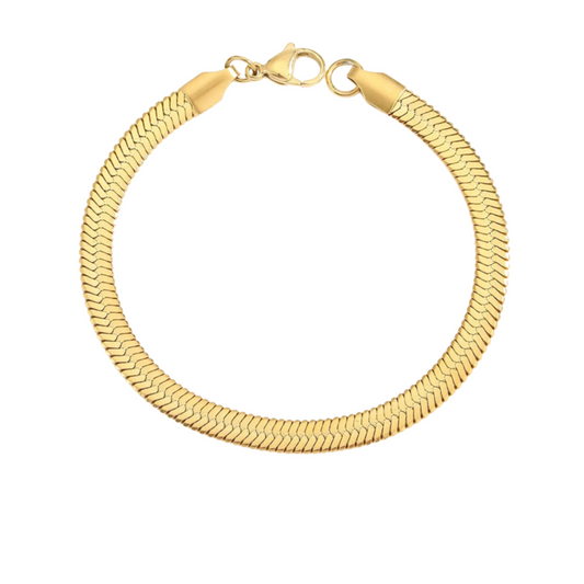 Sleek Snake Chain Bracelet