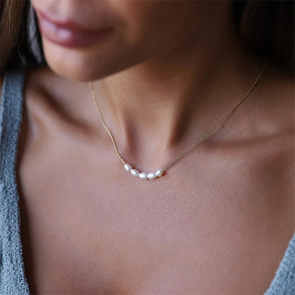 Celeste Pearl Necklace