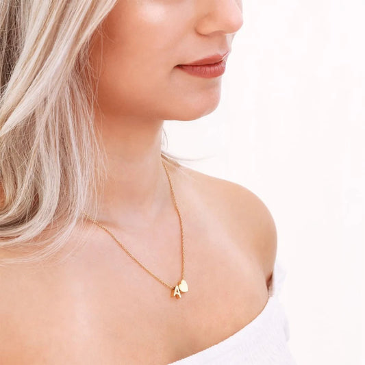 Heart Letter Necklace