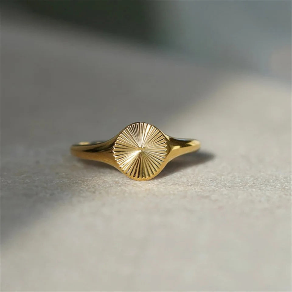 Wave Dome Ring