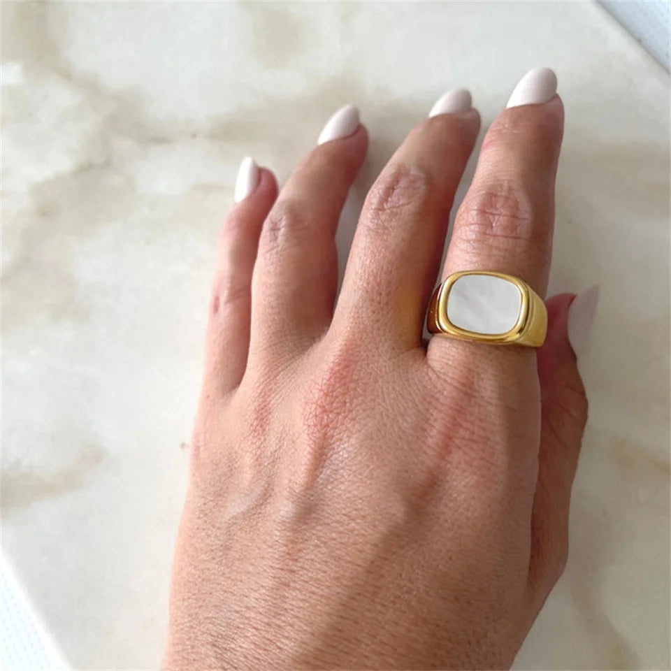 Gold Signet Ring