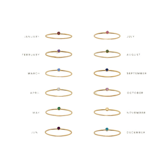 Birthstone Ring