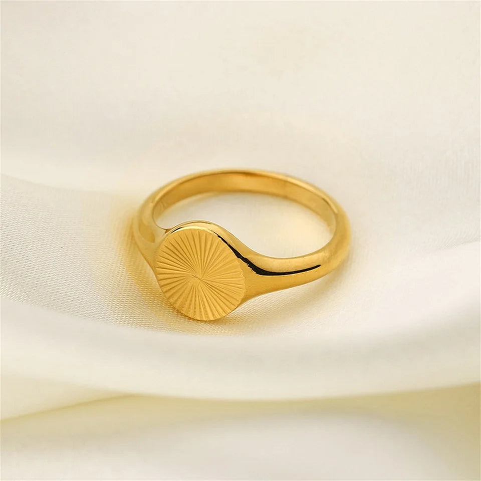 Wave Dome Ring