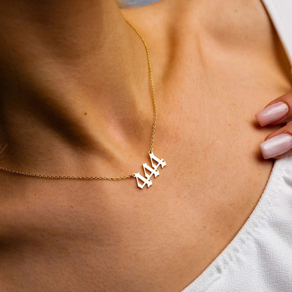 Angel Numbers Necklace