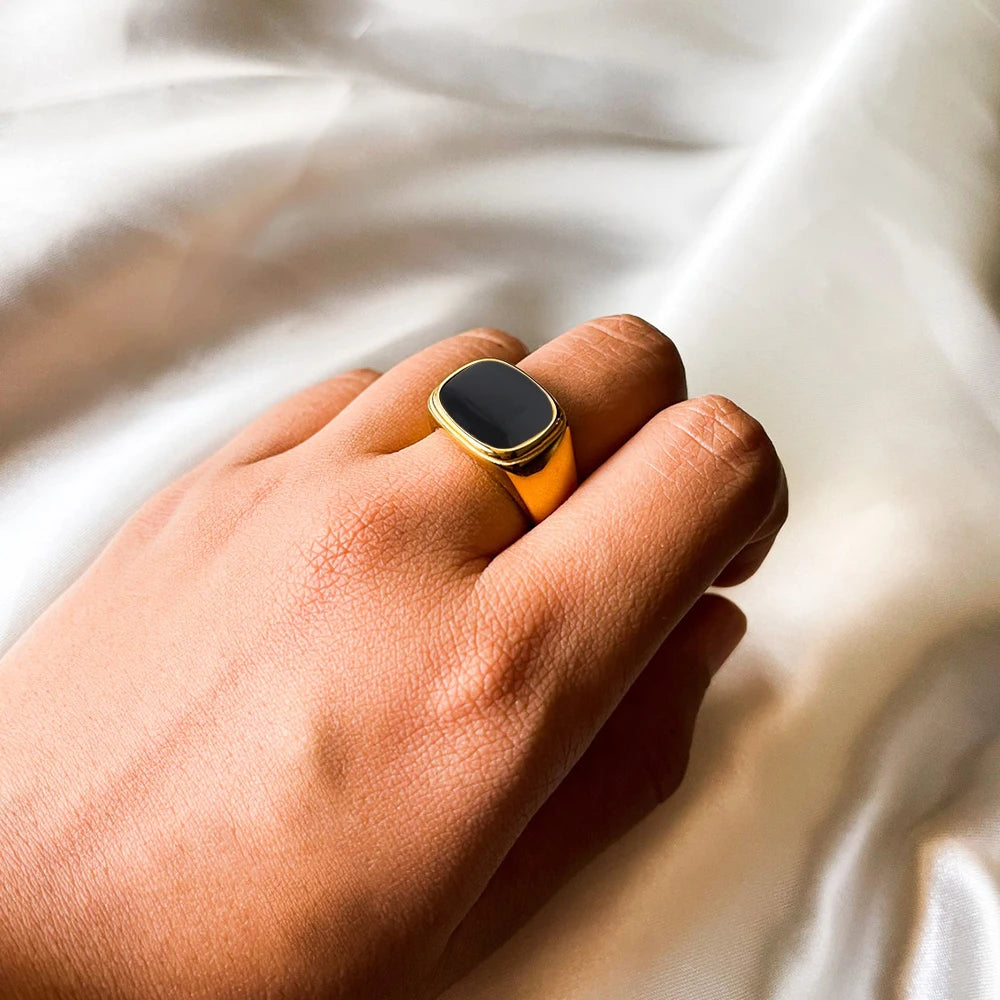 Gold Signet Ring