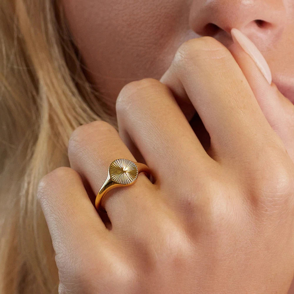 Wave Dome Ring